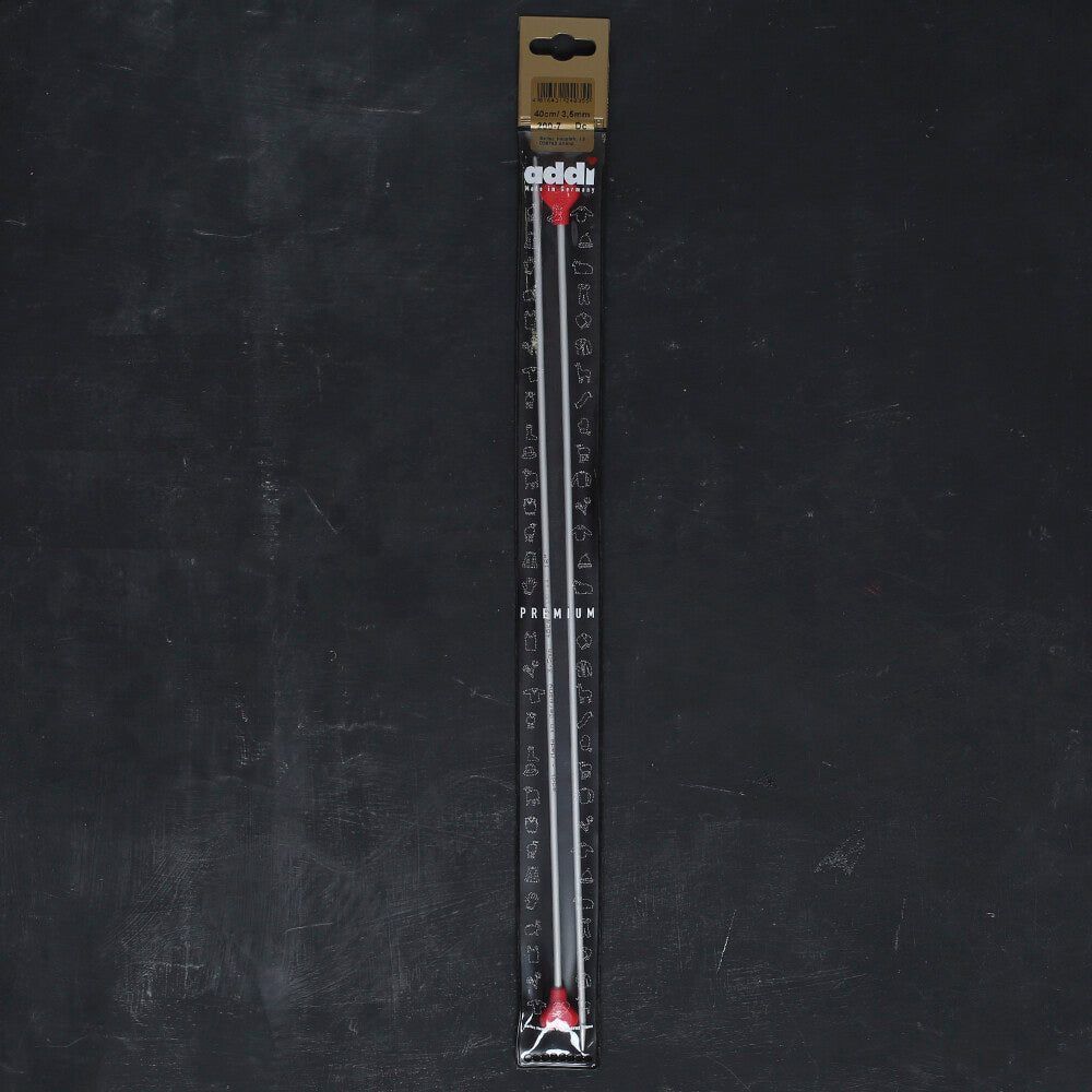 ADDI KALPLİ 3.5MM 40CM KLASİK ALÜMİNYUM ÖRGÜ ŞİŞİ - 200-7